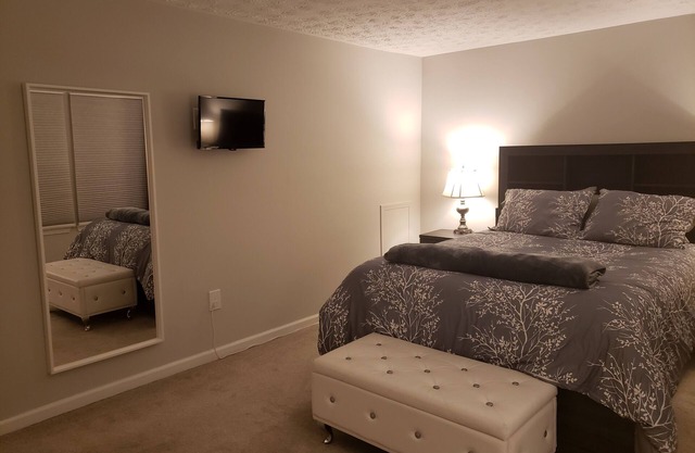 Master Bedroom in Peaceful Townhouse