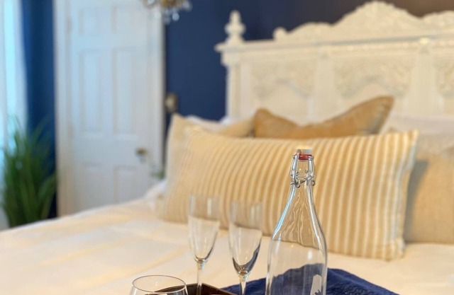 Master suite at The Vintage Oak Estate and venue