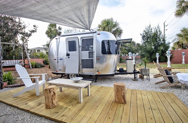 MATANZAS INLET BEAUTY.AIRSTREAMING, GLAMPING, AWAY FROM IT ALL !