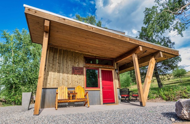 Max's Cabin at Tiny Timbers Resort and Spa!