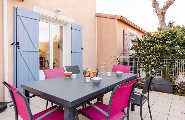 MDS7 Air-conditioned house for 6 near the beach Narbonne-Plage