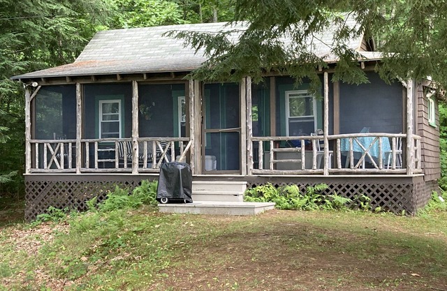 Metz Camp - Very private atop a knoll with view of beautiful Clearwater Lake.