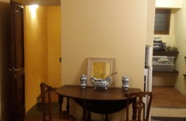 Michelangelo's retreat, a small residence on the ground floor of a