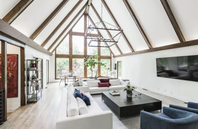 Mid-Century A Frame Mansion