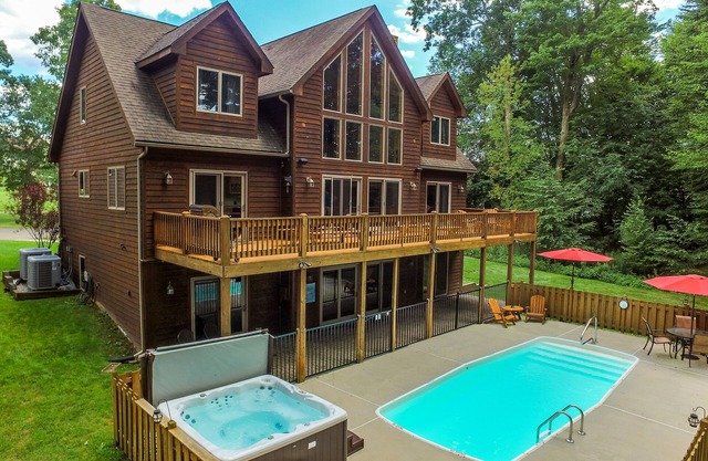 Midnight Dip | Private Pool + Hot Tub + Pet-Friendly!