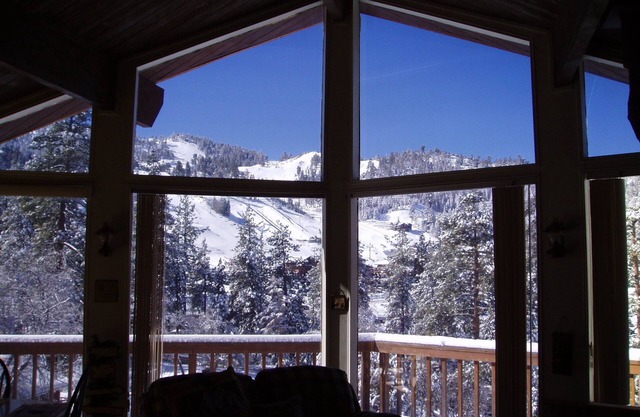 Million Dollar View Of The Ski Slopes!