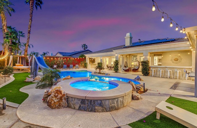 Mirage: Pool, Spa, Slide, and Games!