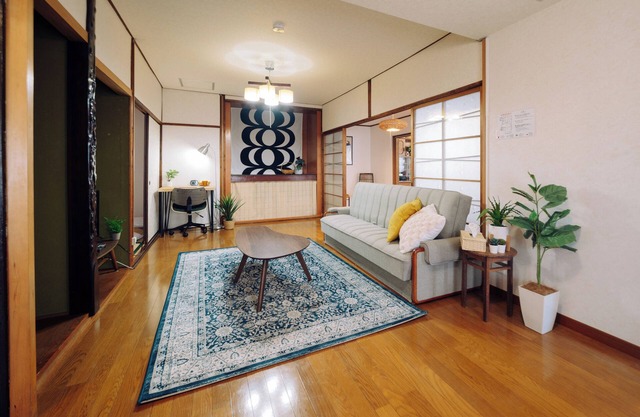 MIZUSHIMA OLD HOUSE｜Family and friends｜Nostalgic house｜98 ㎡｜Parking lot｜Bikan Historical Quarter 20 min.｜Seto Ohashi Bridge 30 min.｜Naoshima