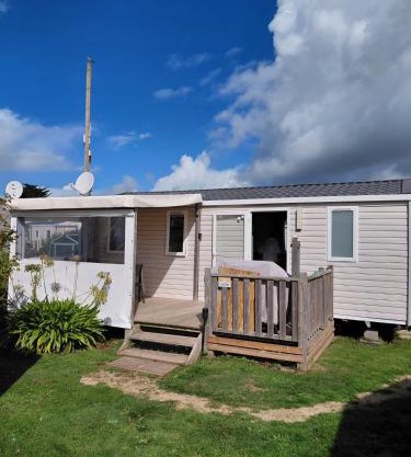 mobil-home bord de plage