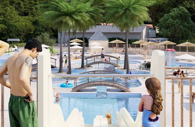 Mobil-home | Premium Exclusive | 3 Ch. | 6 pers. | Single terrace with Jacuzzi | A/C | TV