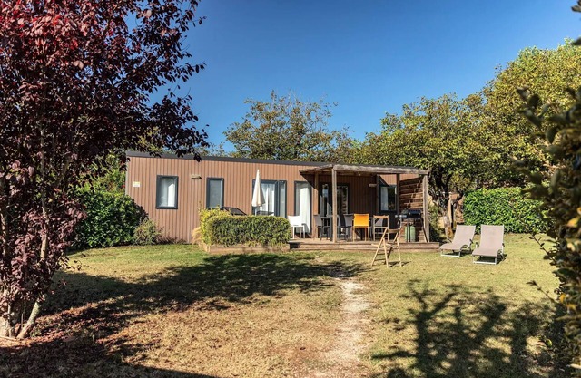 Mobile home Einfache Terrasse