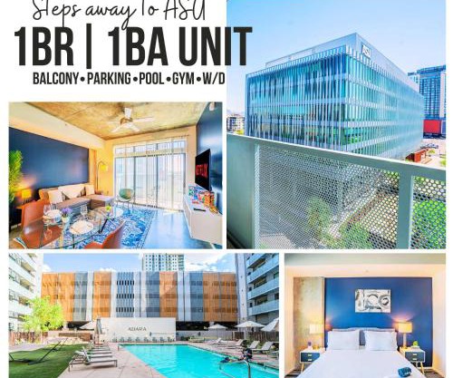 Modern 1BD Apartment in CDT with Gym and Pool