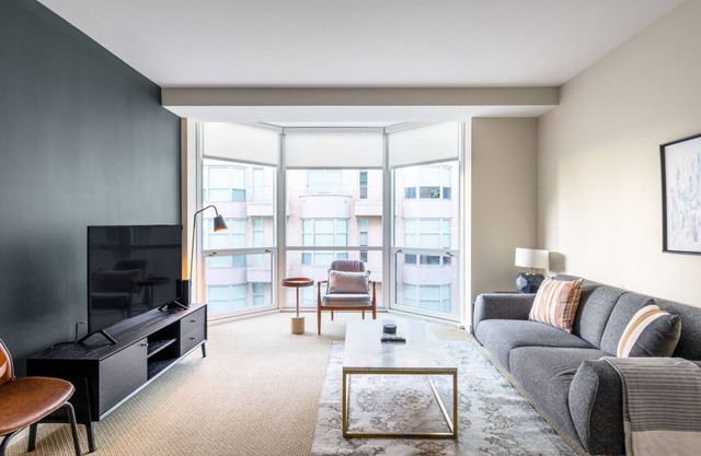 Modern 2BR in Penn Quarter w/Pool + large garden, near metro by Blueground