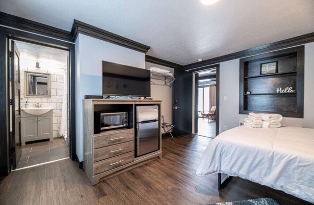 Modern Boutique Queen Studio | Near Downtown Muskegon