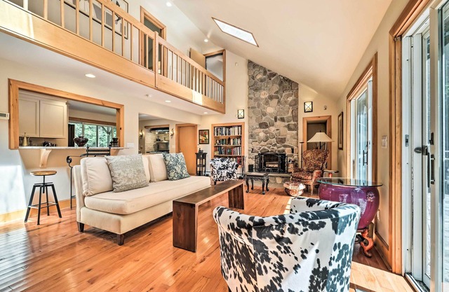 Modern Catskills Escape on 25 Acres w/Deck!