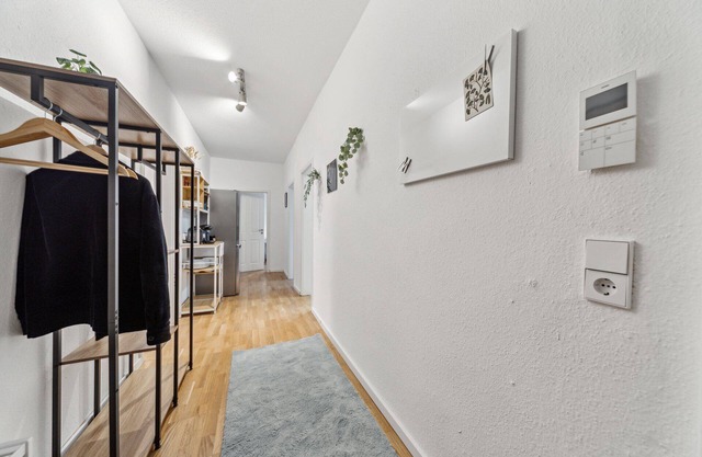 Modern city apartment by the park