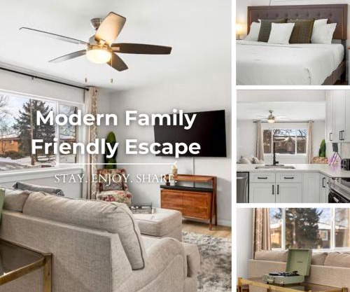 Modern Family Friendly Escape Central 5 Bedroom