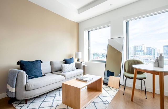 Modern Fenway Studio w/W/D, Roof & Gym, nr Fenway Park, by Blueground