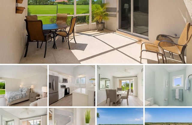 Modern Grand Harbor Townhome Golf Views + Screened Lanai 2BR/2.5BA 1-Garage