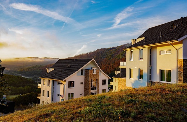 Modern penthouse with Rur valley view