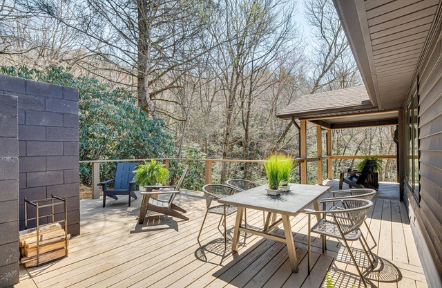 Modern Pisgah Forest Cabin on 60 Wooded Acres!