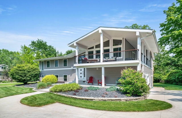 Modern Retreat w/Hot Tub & Fire Pit - Walk to Beach!