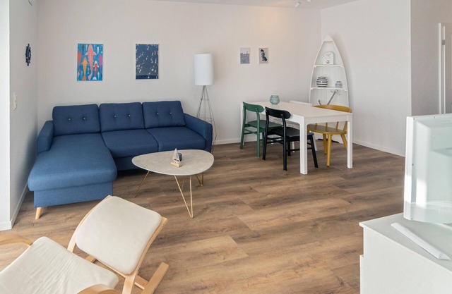 Modern vacation apartment Schnobkarl with terrace in Dornumersiel