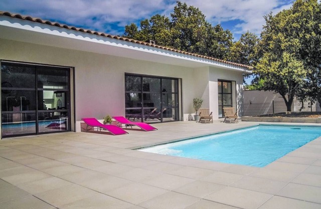 Modern villa in Vers-Pont-du-Gard, private pool and pets allowed (2).