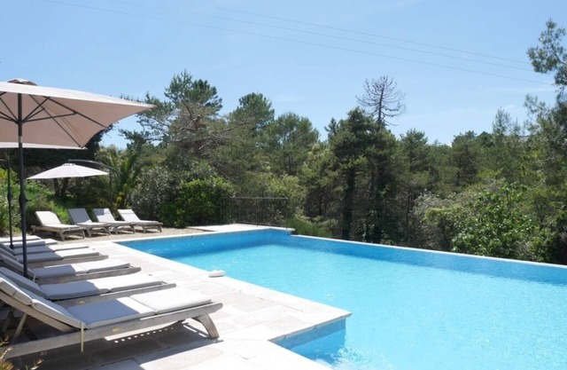 MONTAUROUX 30MN FAR FROM CANNES APPARTMENT ON THE GROUND FLOOR WITH SWIMMINGPOOL CONDITIONNING AIR