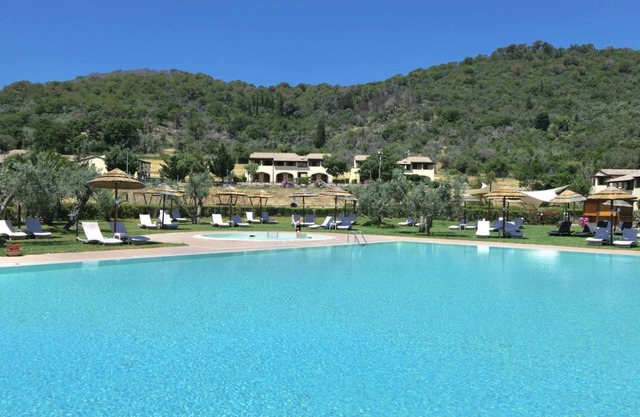 Montepitti Two-room ground floor apartment with A.C