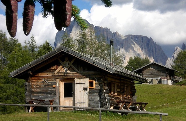 Mountain Hut "" with Private Terrace