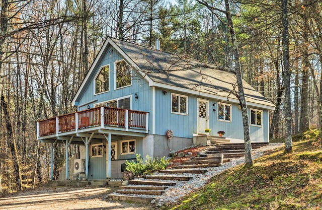 Mountain-View Conway Cabin ~ 9 Mi to Slopes!