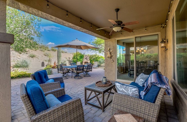 Mountain view home in Solera at Johnson Ranch, San Tan Valley AZ
