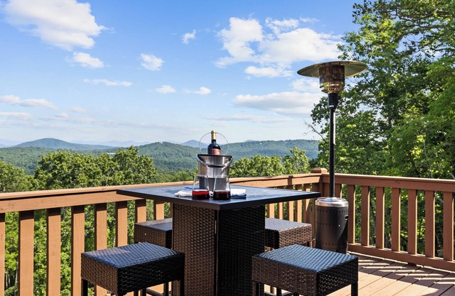 Mtn View & Game Room in Morganton: Spacious Cabin!