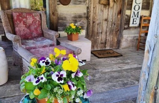 Mullins Log Cabin 1850s rustic cabin near Ark Sits on 5 acn15 min to ARKnnnn