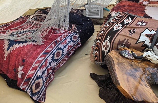Native nights yurt