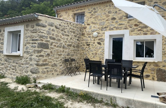 natural stone pavilion