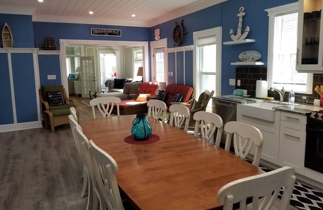 Nautical Cottage on Geneva St. is truly located downtown Lake Geneva, WI
