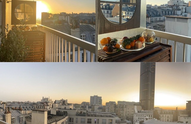 Near Saint-Germain des Prés (Luxembourg) flat with large balcony, clim and view