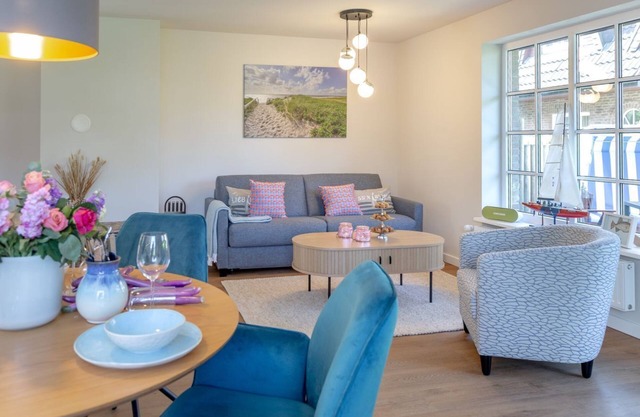 NEU 2024 - Languste 1 - Schöne Ferienwohnung in Alt Westerland: Moderne Eleganz und Liebe zum Detail