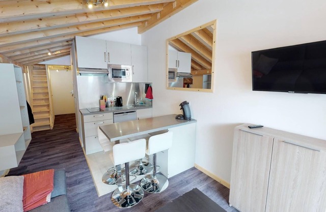 New apartment 32m2 duplex 200m from the slopes