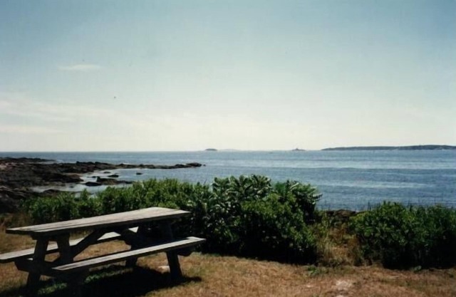 NEW HARBOR, BRISTOL,1ST FLR. APT., FAB. SUNSETS, 2 BDRM., SUITS 4 ADULTS,1 BATH