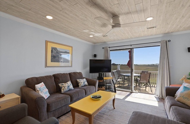 NEW LISTING! Two Bedrooms in A Building with Marsh and Ocean Views