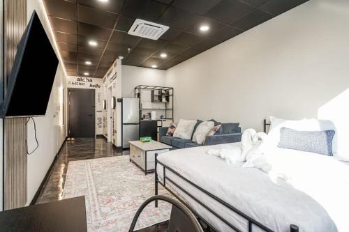 New Loft 5 min to PPG or Convention center Sleeps 4
