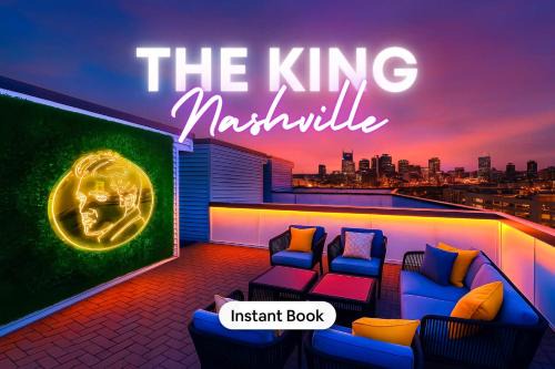 New Luxe Nashville Central Roofdeck 13 Beds