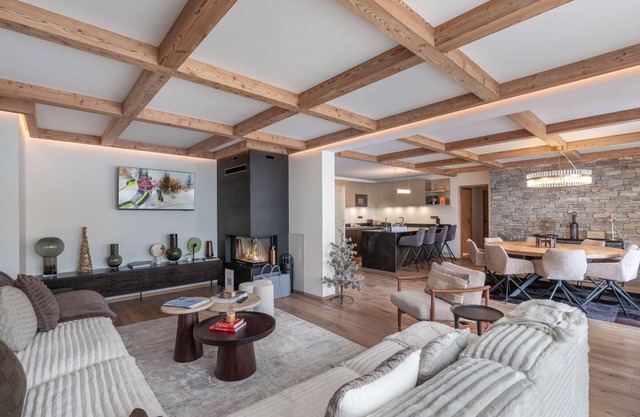 New Ski-In/Ski-Out Apartment in Courchevel 1850 with Pool, SPA, and Parking