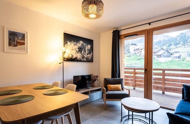 New T2 Apartment with Balcony in Valmorel
