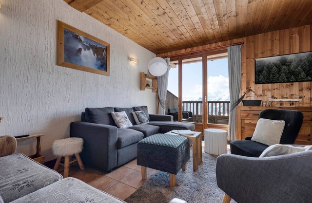 New Triplex 120m² South with Balconies and WiFi - La Rosière