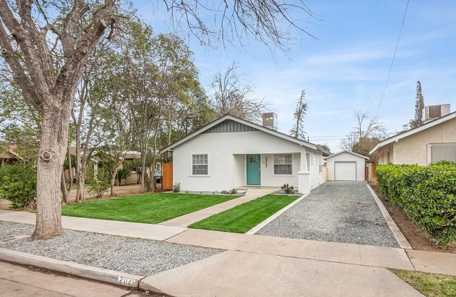 Newly remodeled home on quiet tree lined street centrally located