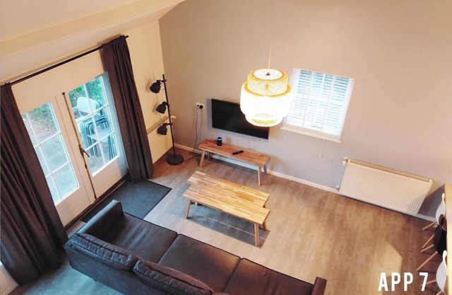Newly renovated apartments on large grounds